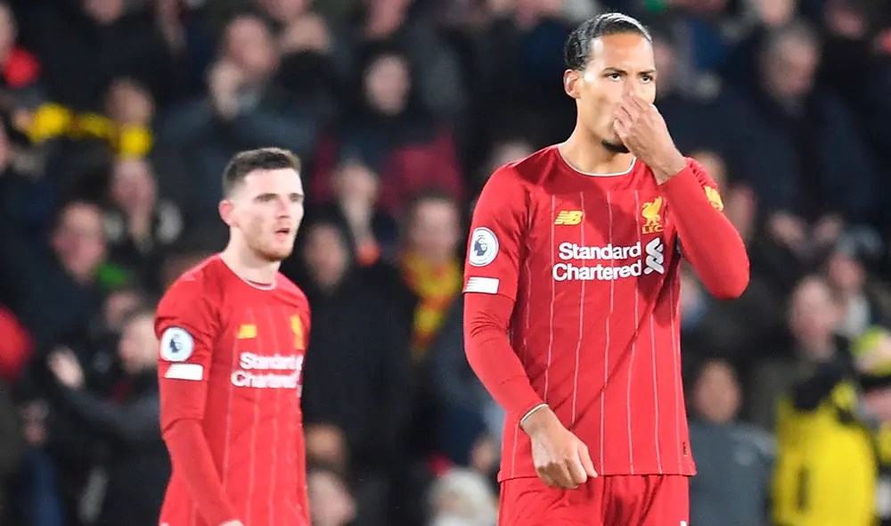 Liverpool cayó 0-3 ante el Watford. (Créditos: EFE)