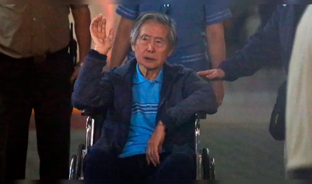 Alberto Fujimori tiene un médico a su disposición y enfermeras las 24 horas, indica el PJ