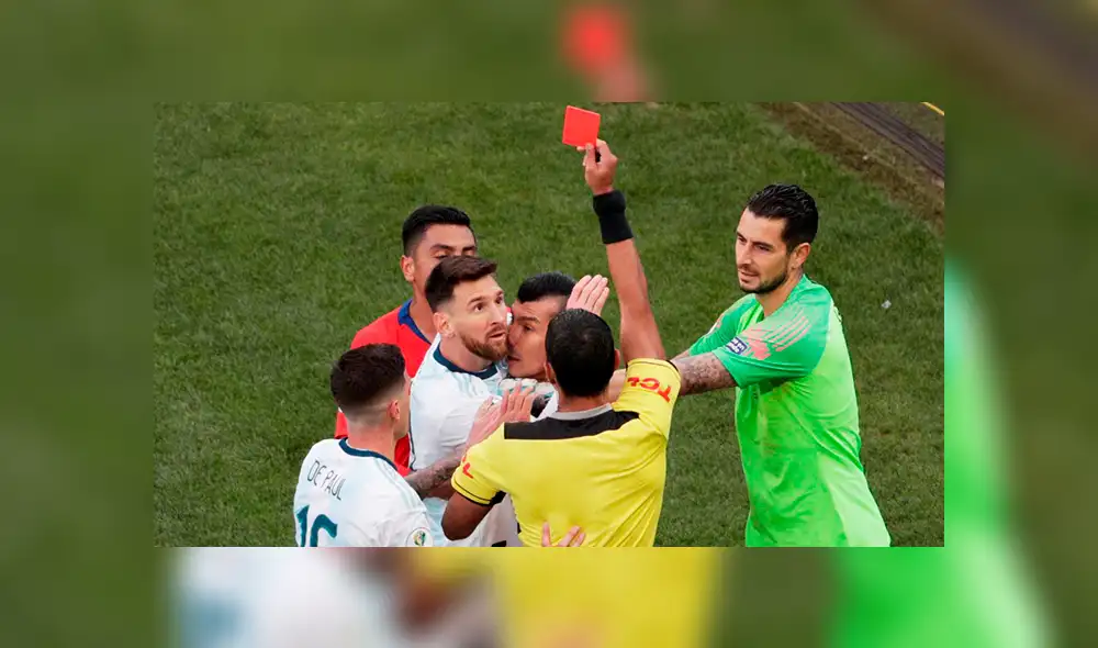 Lionel Messi solo ha sido expulsado dos veces en toda su carrera. Créditos: AFP Lionel Messi solo ha sido expulsado dos veces en toda su carrera. Créditos: AFP