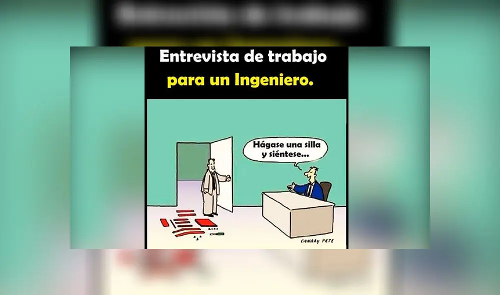 Los memes por el Día del Ingenieron inundaron redes sociales. Foto: difusión Los memes por el Día del Ingenieron inundaron redes sociales. Foto: difusión
