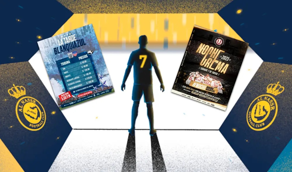 La presentación de Cristiano Ronaldo en Al Nassr será el 3 de enero. Foto: composición LR/Al-Nassr/Alianza Lima/Universitario La presentación de Cristiano Ronaldo en Al Nassr será el 3 de enero. Foto: composición LR/Al-Nassr/Alianza Lima/Universitario