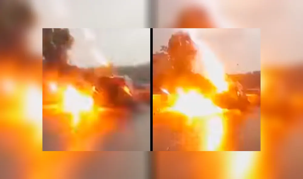 El incidente dejó aterrorizado a la conductora y sus pasajeros.