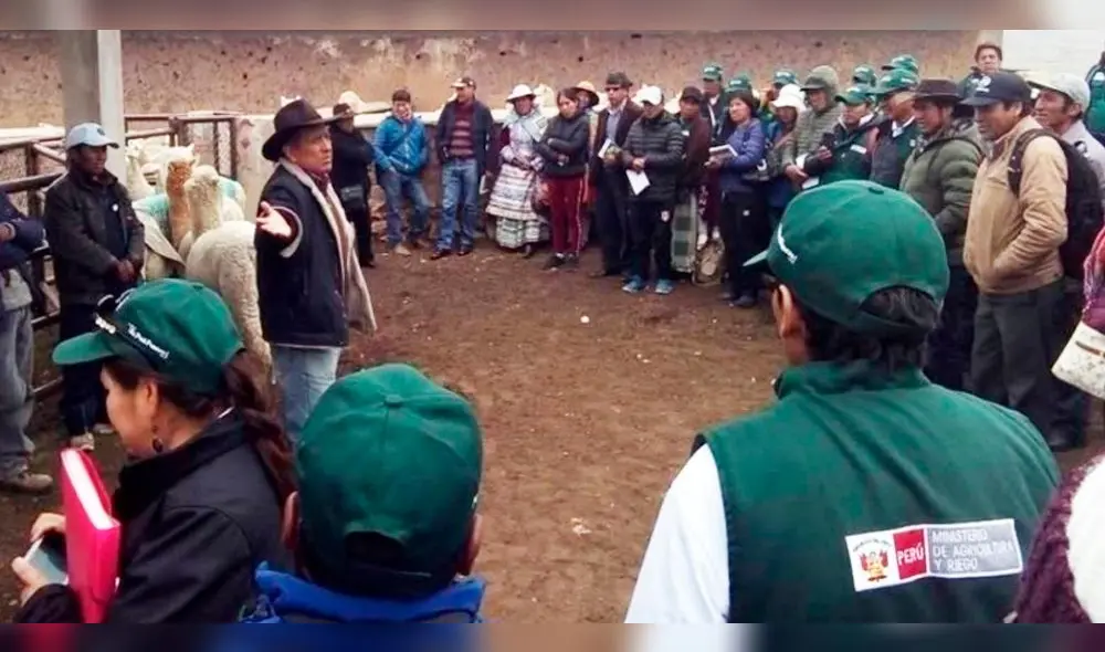 Actividad fue organizada por Agro Rural.