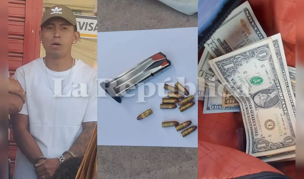 Arequipa. detienen a sospechoso del asalto a cambista en Yanahuara. Foto Composicipon LR