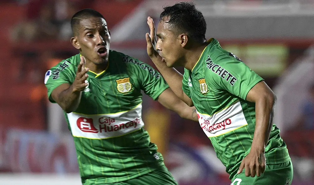 Marcos Lliuya anotó el 1-0 para Sport Huancayo en su visita a Argentinos Juniors [VIDEO]