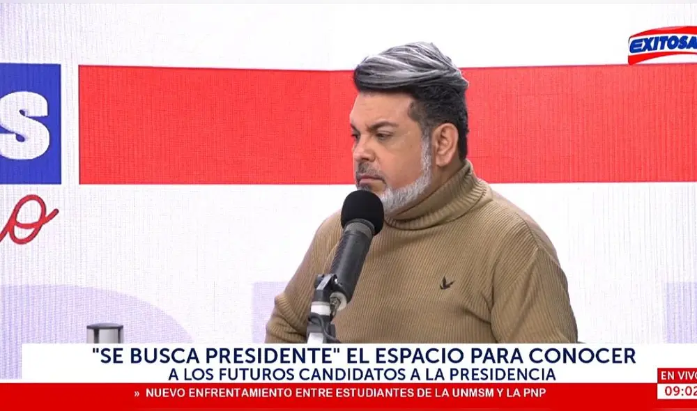 Andrés Hurtado se lanza como candidato a la presidencia del Perú Andrés Hurtado se lanza como candidato a la presidencia del Perú