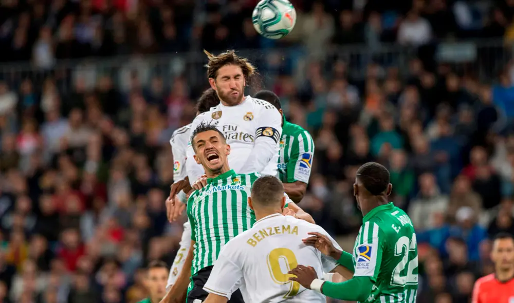 Sigue aquí EN VIVO el Real Madrid vs. Betis por la fecha 12 de la Liga Santander 2019-2020. | Foto: EFE