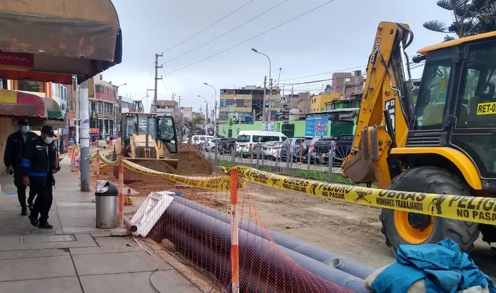 Lugar de rotura de tubería de gas | Créditos: Pamela Advíncula / URPI-GLR