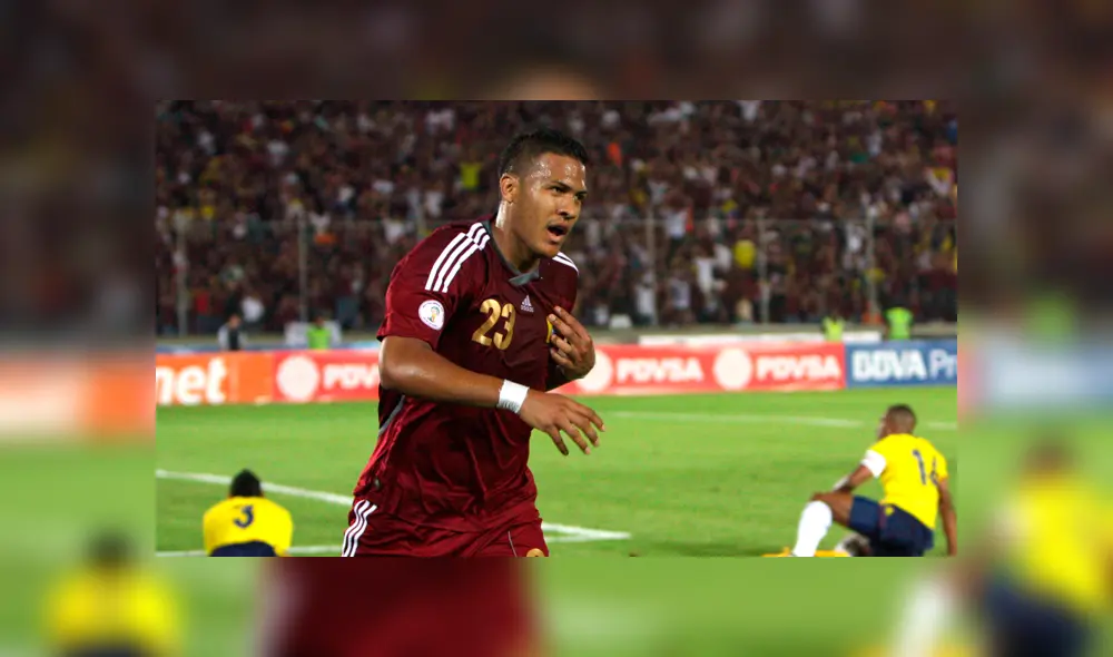 Venezuela comete error en camiseta de Salomón Rondón ¿Habrá sanción de Conmebol?