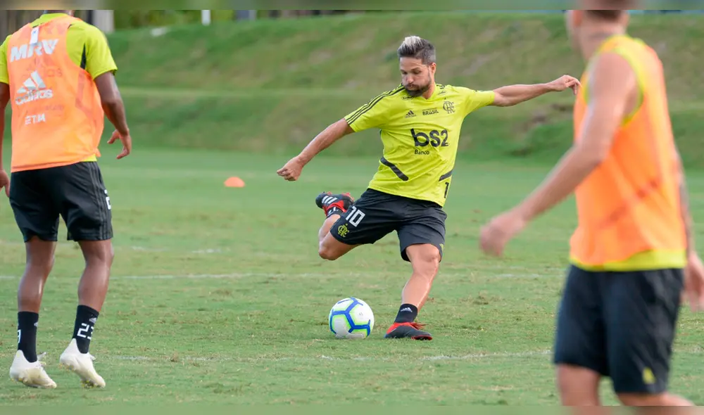 Gremio vs Flamengo por las semifinales de la Copa Libertadores 2019. Foto: Twitter.