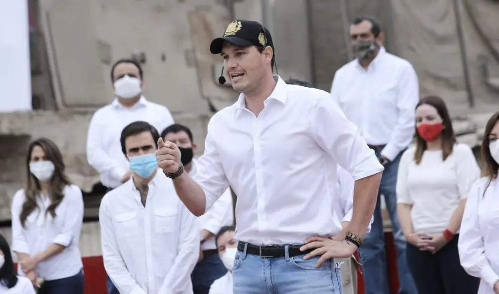 George Forsyth busca llegar a la presidencia en el 2021. Foto: John Reyes/La República