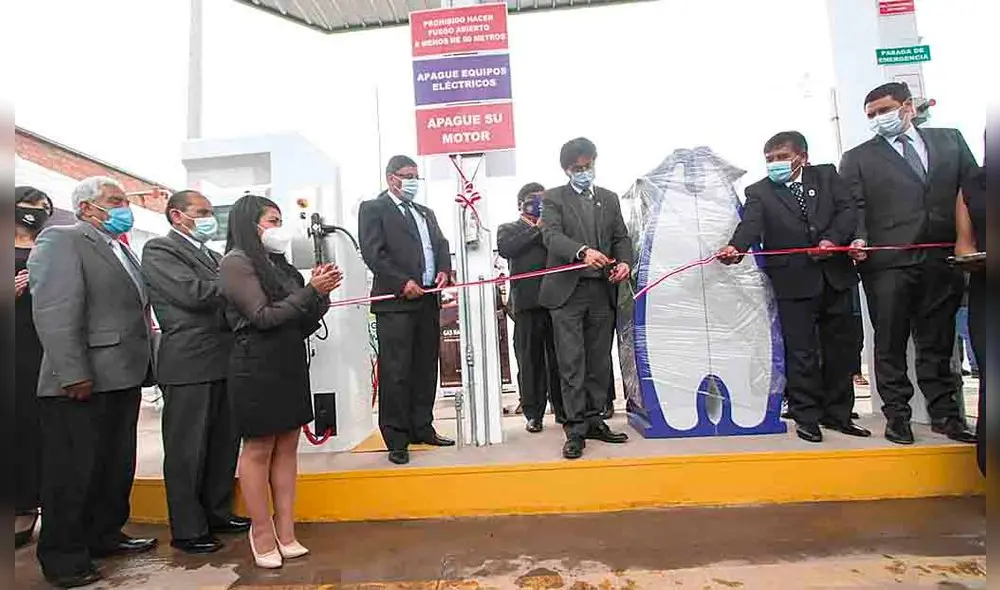 GASOCENTRO. Estación empezó a funcionar ayer en Cusco