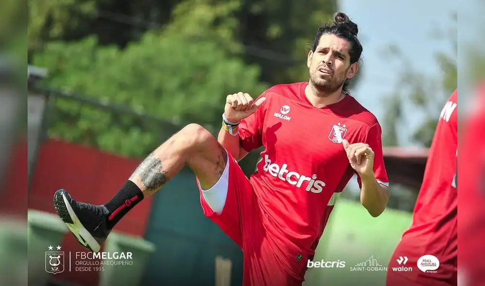 Arequipa. delantero argentino ya entrena con el Melgar. Foto FBC Melgar Arequipa. delantero argentino ya entrena con el Melgar. Foto FBC Melgar