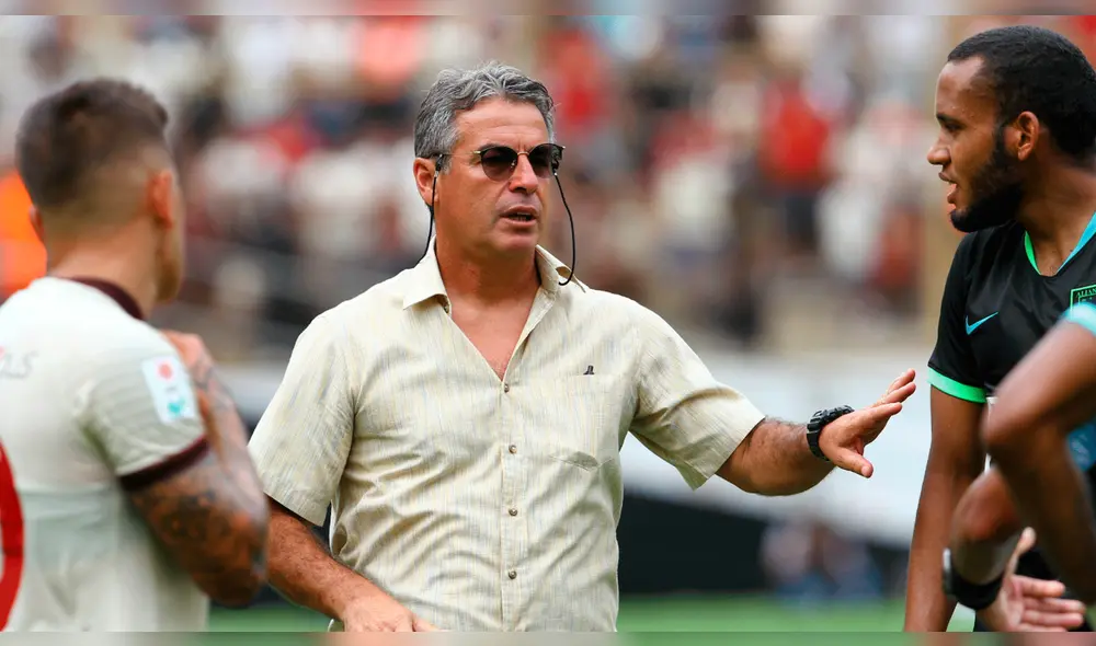Alianza Lima: Pablo Bengoechea confesó que dirigió el clásico por cariño al club. Foto: GLR