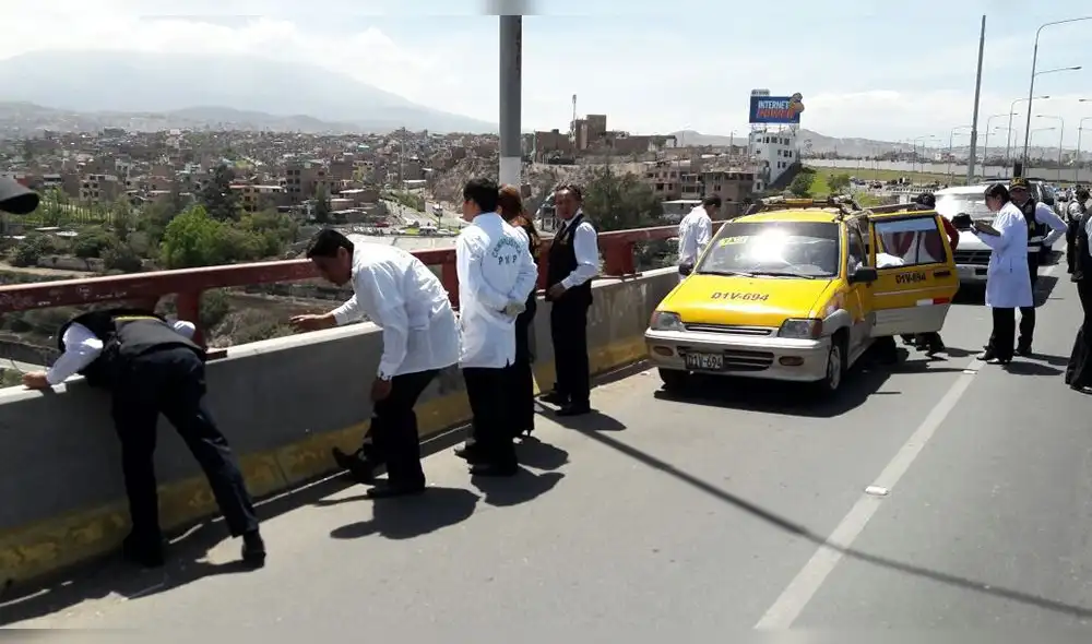 Policía en retiro se lanzó de puente Chilina