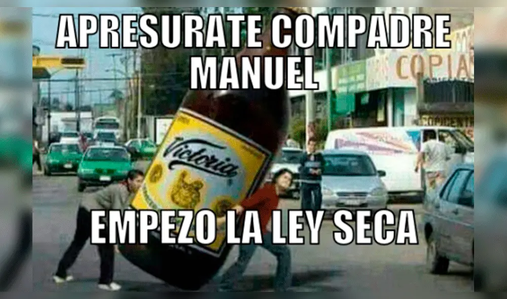Facebook: Los memes de la 'Ley Seca' que divierten la red social [FOTOS]