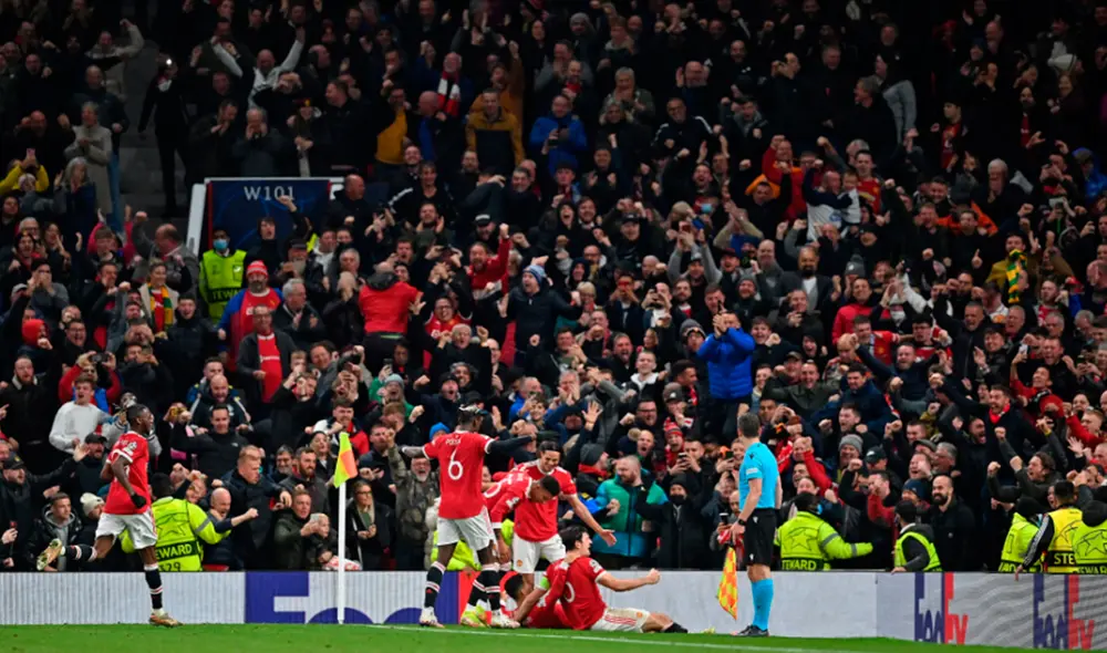 Manchester United, con gol de Cristiano Ronaldo, derrotó 3-2 al Atalanta por la Champions League 2021-22. Foto: AFP Manchester United, con gol de Cristiano Ronaldo, derrotó 3-2 al Atalanta por la Champions League 2021-22. Foto: AFP