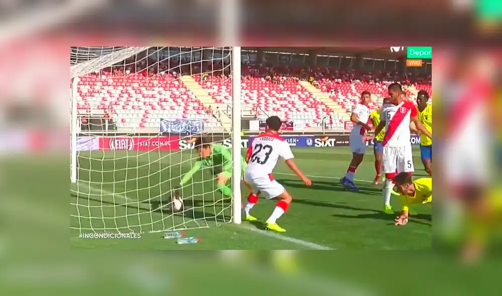 Perú vs Ecuador: polémico gol de Leonardo Campana decretó el 3-1 [VIDEO]