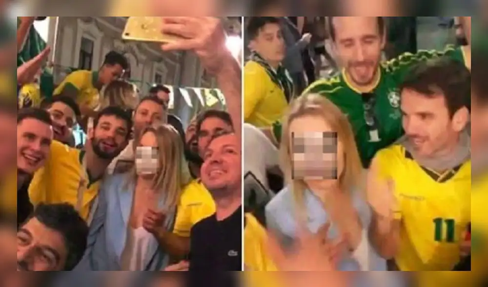Mundial 2018: indignación por “broma” machista de hinchas brasileños a joven rusa [VIDEO]