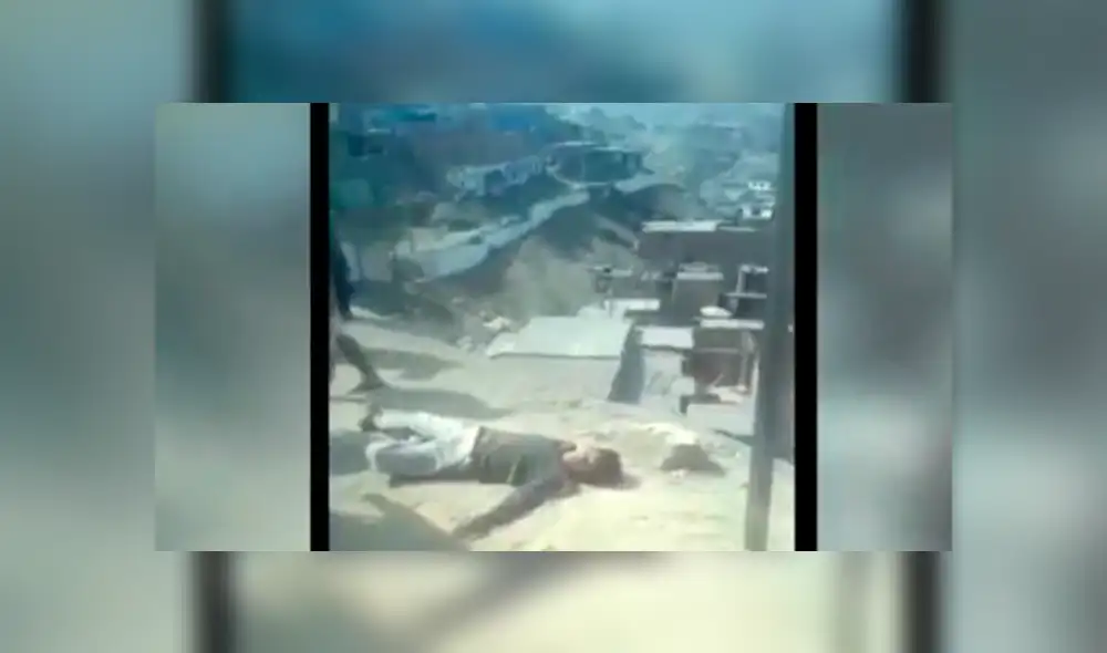 Ate: aparentó estar muerto para no ser capturado, pero vecinos se dan cuenta y todo termina mal [VIDEO]