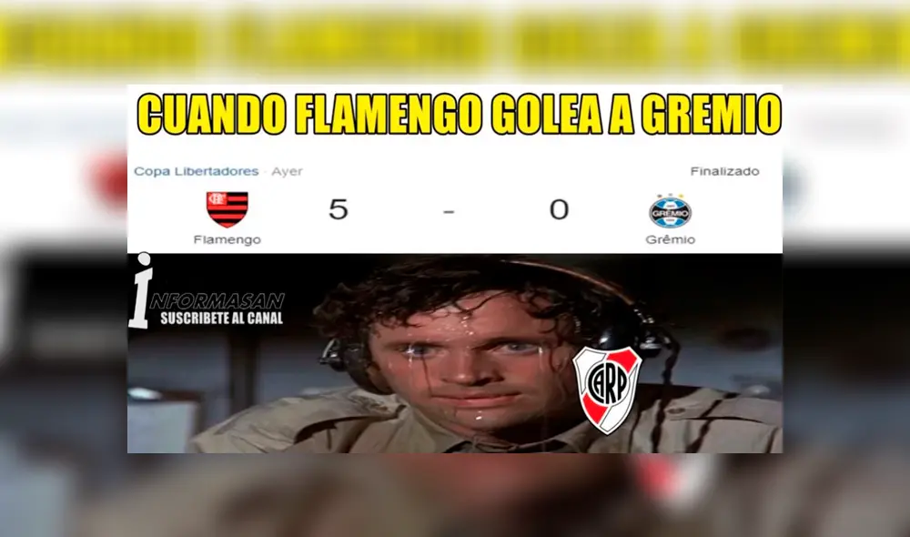 River vs. Flamengo: memes