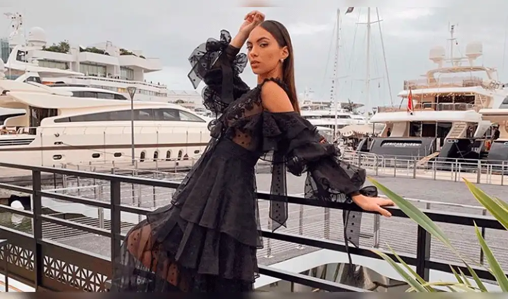 Natalie Vértiz luce majestuoso vestido en la alfombra roja del Festival de Cannes