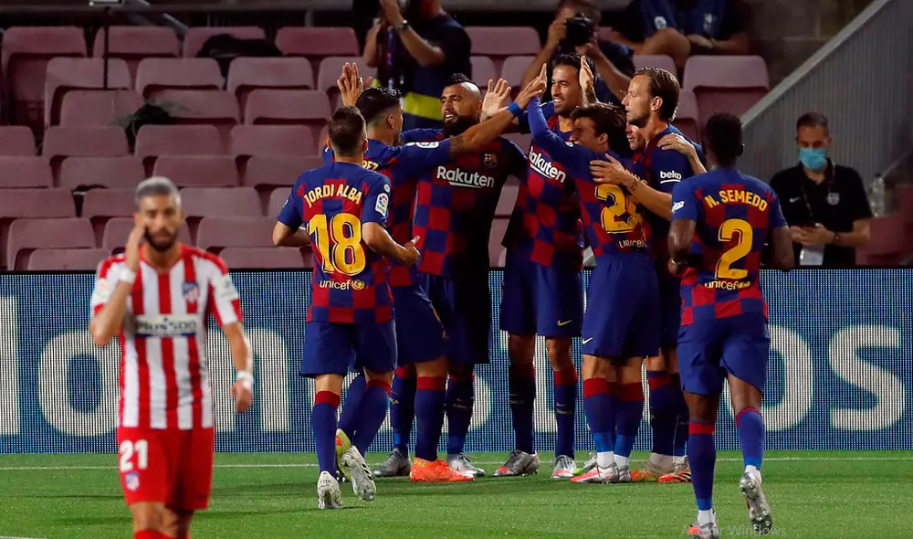 Sigue aquí EN VIVO ONLINE el partido Barcelona vs. Atlético de Madrid por la jornada 33 de LaLiga. | Foto: EFE Sigue aquí EN VIVO ONLINE el partido Barcelona vs. Atlético de Madrid por la jornada 33 de LaLiga. | Foto: EFE