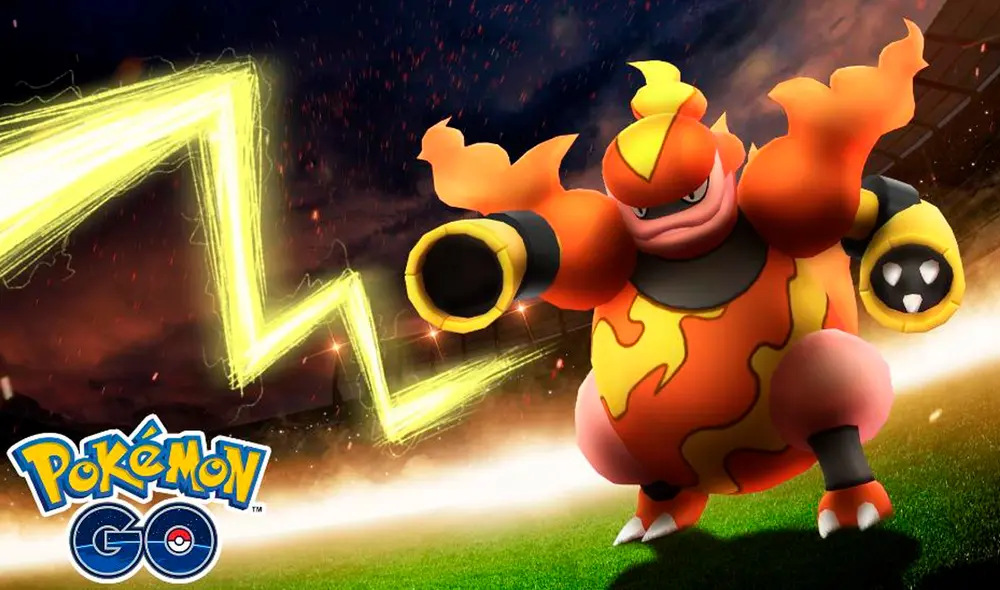 Magmortar, evolución de Magmar, aprenderá el ataque cargado Rayo. Foto: Niantic Magmortar, evolución de Magmar, aprenderá el ataque cargado Rayo. Foto: Niantic