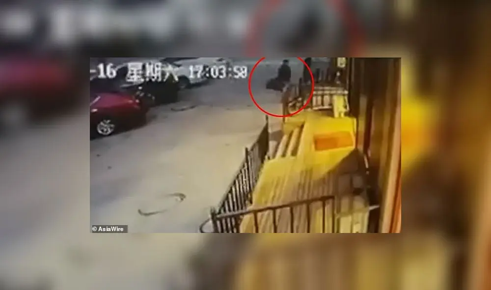 El niño fue llevado a un orfanato y el padre está ahora bajo custodia policial. Foto: Difusión.