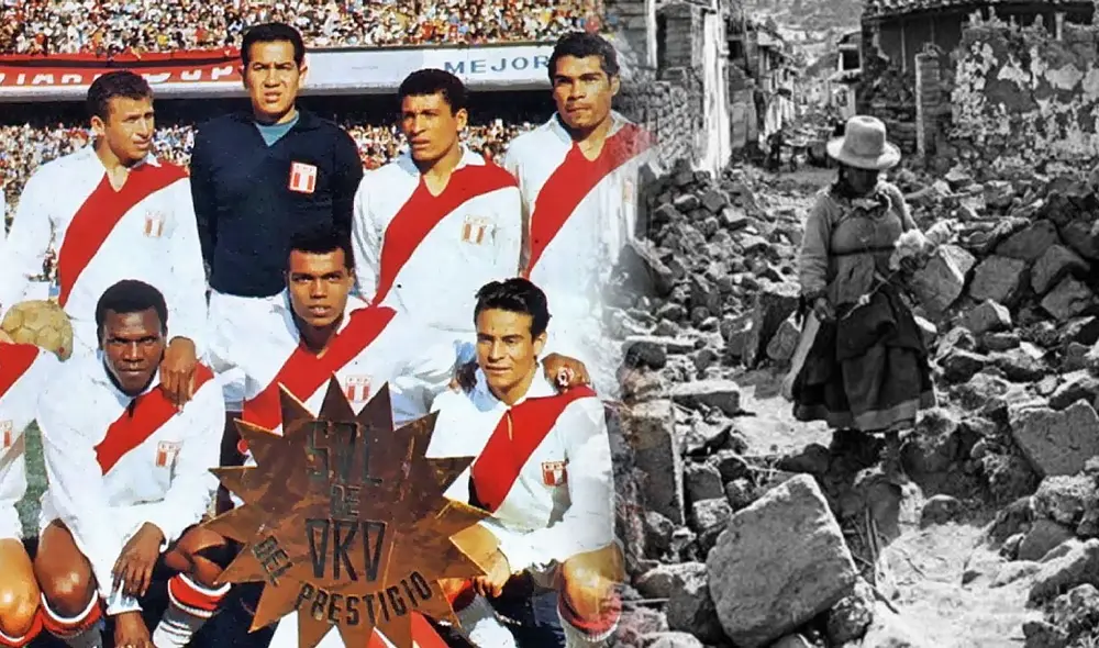 Perú celebró su primer Mundial dos días después del Terremoto en Áncash. Foto: composición LR/ESPN/Noticiasser