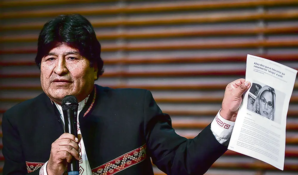 Alterado. Expresidente boliviano Evo Morales dijo que la verdad se abre camino tras la publicación del medio de EEUU. Alterado. Expresidente boliviano Evo Morales dijo que la verdad se abre camino tras la publicación del medio de EEUU.