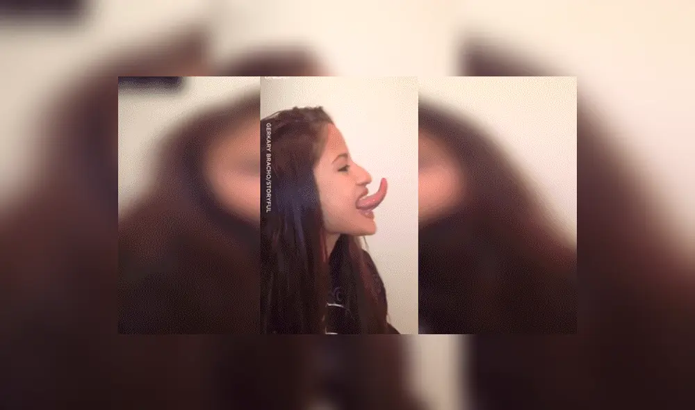 Facebook viral: Chica muestra lo larga que es su lengua y sorprende con insólito truco Facebook viral: Chica muestra lo larga que es su lengua y sorprende con insólito truco