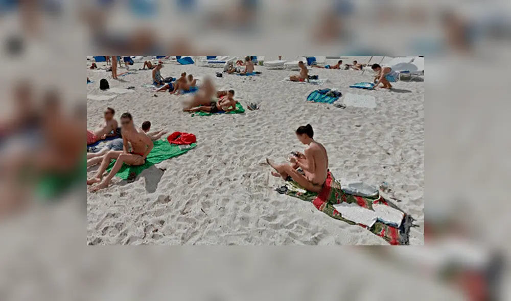 Google Maps: Usuarios sorprendidos por imagen sin censura de joven en topples [FOTOS]