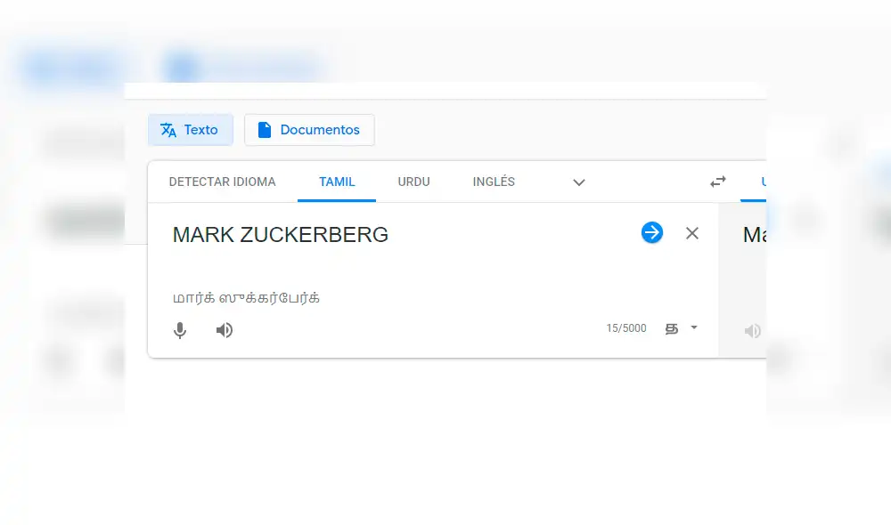 Google Translate: insólito resultado se revela al escribir Mark Zuckerberg en el traductor [FOTOS]