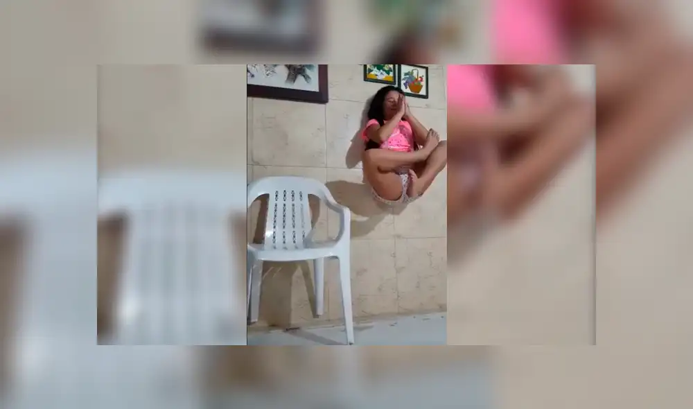 Facebook viral:  niña que enseñó truco para volar y sorprende a usuarios, hasta que su madre llegó y arruinó todo [VIDEO] 