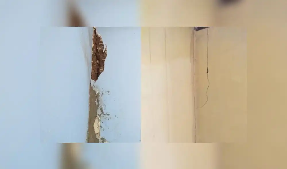 Junín: sismo destroza Institución Educativa a pocos días del inicio de clases [FOTOS]