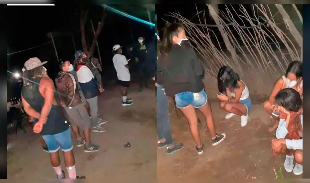 Operativo contra fiestas en Máncora Operativo contra fiestas en Máncora