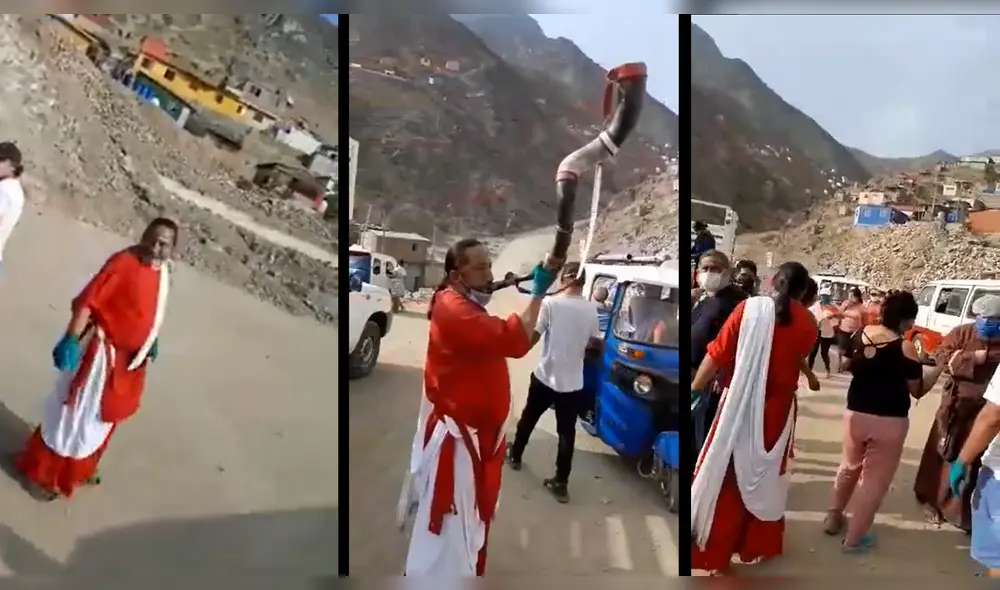 Selección peruana: Hincha israelita lleva comida a personas más necesitadas durante la pandemia. Selección peruana: Hincha israelita lleva comida a personas más necesitadas durante la pandemia.