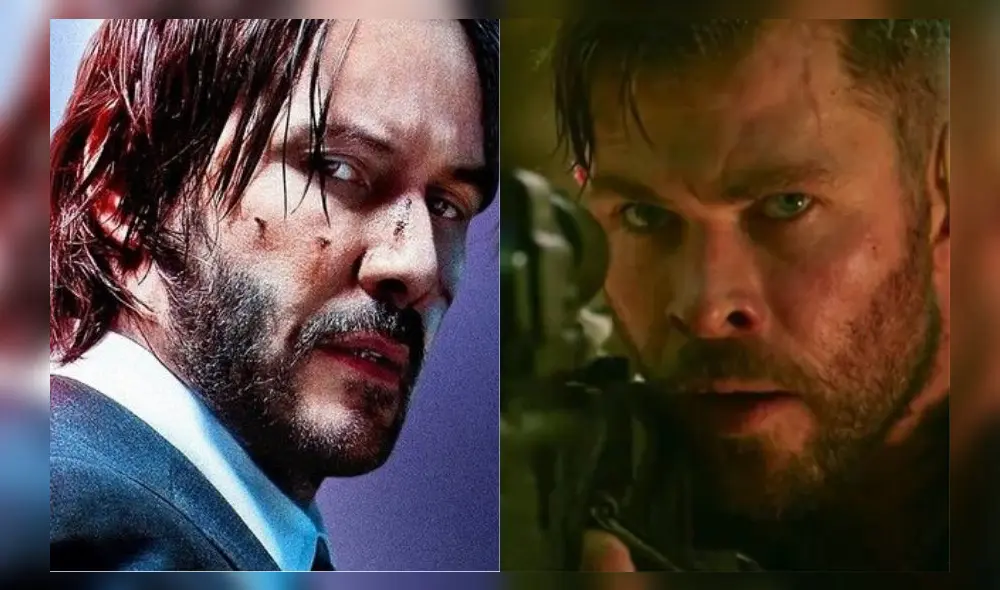 John Wick vs Tyler Rake.