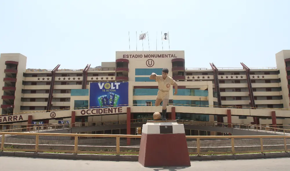 Estadio Monumental se acondiciona para regreso de la Liga 1. | Foto: GLR