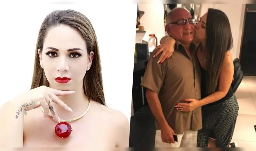 La empresaria lamentó el fallecimiento de su padre con un mensaje en Instagram. (Foto: Composición)