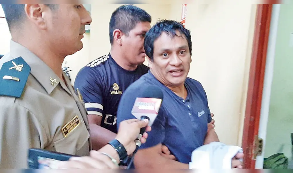 Cayó. Cristhian Reque Llontop fue detenido por la PNP al interior de una vivienda en Lobitos.