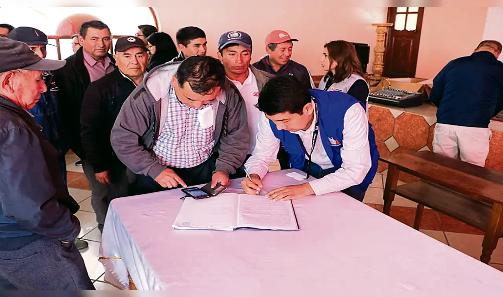 Comunidades. Rechazan proyecto. Defensoría pide diálogo.