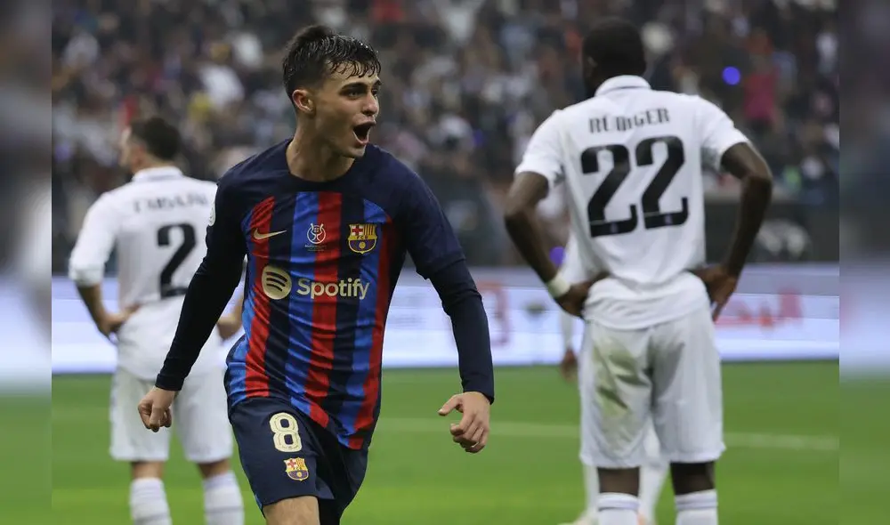 Barcelona y Real Madrid se enfrentaron por primera vez en el año. Foto: AFP