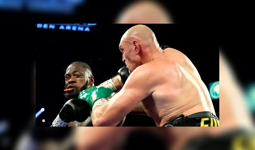 Tyson prueba la sangre de Wilder