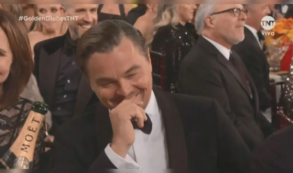 El presentador de la ceremonia bromeó sobre las diferencias de edades entre el actor y la modelo, que se llevan 23 años. El presentador de la ceremonia bromeó sobre las diferencias de edades entre el actor y la modelo, que se llevan 23 años.