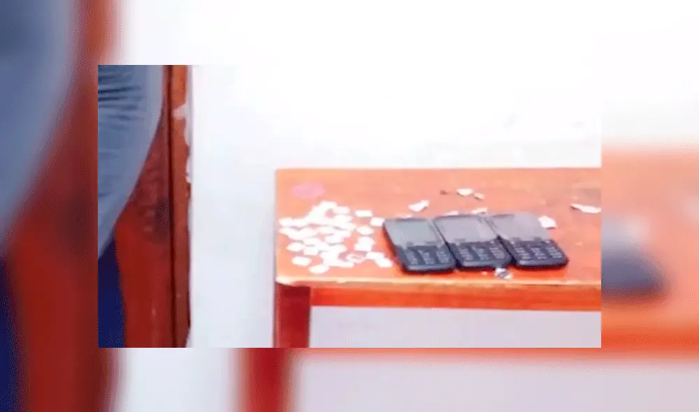 Embarazada trató de ingresar al penal con tres celulares y 41 microchips en sus partes íntimas [FOTOS]