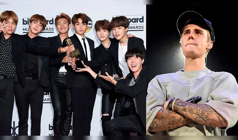 BTS vence en Billboard a Justin Bieber e imponer un nuevo récord histórico. BTS vence en Billboard a Justin Bieber e imponer un nuevo récord histórico.