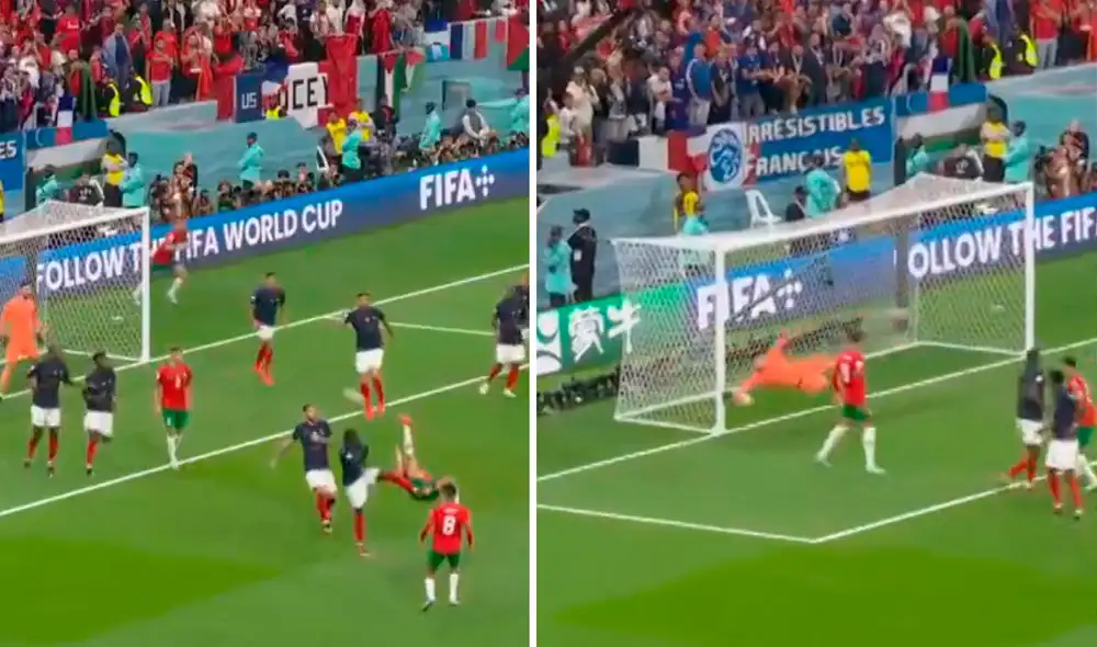 Hugo Lloris salvó a Francia del 1-1. Foto: captura de DSports Hugo Lloris salvó a Francia del 1-1. Foto: captura de DSports