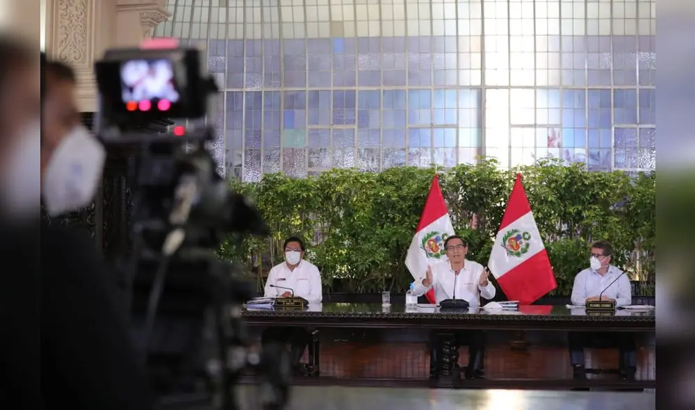 Martín Vizcarra en el día 59 del estado de emergencia,